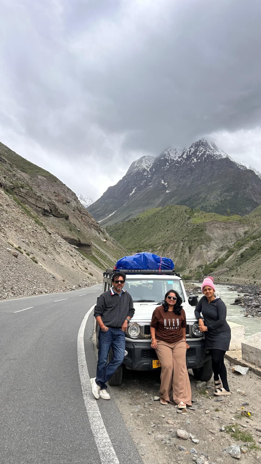 Holidays Icon traveller in the Himalayas